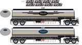 Wallis Tanker Trailer Stripe Kit