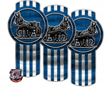 Blue Mule Kenworth Emblem Skins