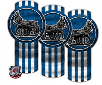 Blue Mule Kenworth Emblem Skins