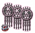 Carbon Fiber Highlight Kenworth Emblem Skin