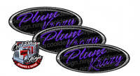 Plum Krazy Peterbilt Emblem Skins