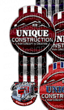 Unique Construction Giant Kenworth Decals