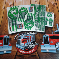 In-Stock Special - Pre-2020 T680 Energy Green Kenworth Emblem Skin Kit