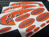 Super Orange Sunrise Peterbilt Emblem Skins