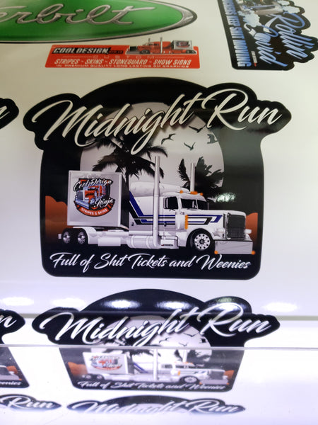 Midnight Run Decals