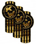 Black and Gold Kenworth Kit Emblem Skins