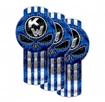 Blue Punisher Kenworth Emblem Skin Kit