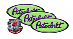 CAR Green and Purple Peterbilt Emblem Skins