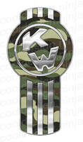 3-Pack of Camoflage Kenworth Emblem Skins