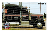 Classic Bullet Peterbilt Stripe Kit