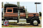 Classic Bullet Peterbilt Stripe Kit