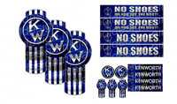 Classic Viper Blue No Shoes Kenworth Emblem Skins