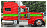 72" Peterbilt Coastal Stripe Kit