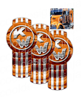 Copper Kenworth Emblem Skin Kit