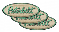 Creme De Mint Peterbilt Emblem Skins