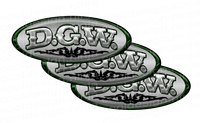 3-Pack of Custom DGW Peterbilt Emblem Skins