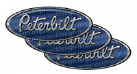 Dark Navy Peterbilt Emblem Skins