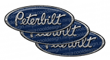 Dark Navy Peterbilt Emblem Skins