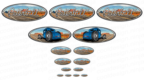 Peterbilt 389 Desert Hot Rod Pete Emblem Kit