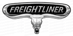 Custom Freightliner Bull Skull Decals