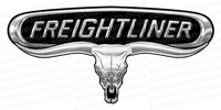 Custom Freightliner Bull Skull Decals