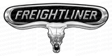 Custom Freightliner Bull Skull Decals