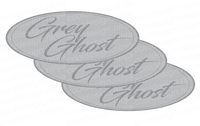 Grey Ghost Peterbilt Emblem Skins