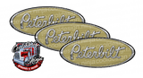 Hard Gold Wedge Peterbilt Emblem Skins