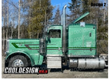 Sage Green Overhook Peterbilt Stripe Kit