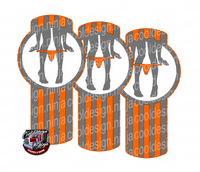 Grey and Orange PD Kenworth Emblem Skin