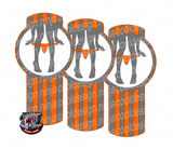 Grey and Orange PD Kenworth Emblem Skin