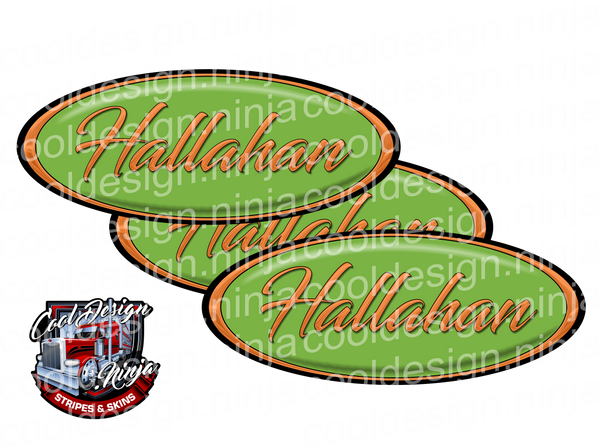 Hallahan Peterbilt Emblem Skins