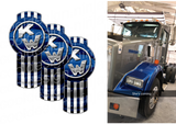 HG Blue Kenworth Emblem Skin Kit