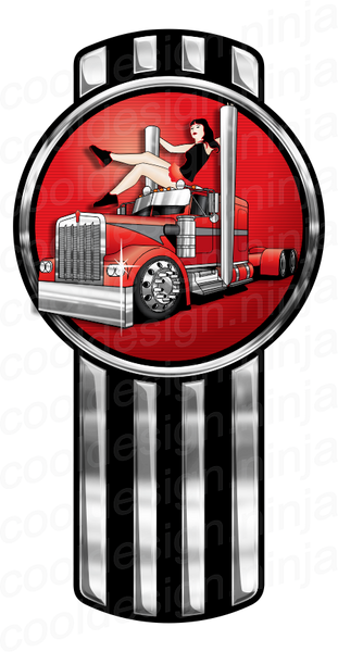 Hooked On The Pipe Kenworth Emblem Skin 3-Pack