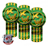 JD Green Kenworth Emblem Skin Kit