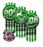 Green 208 Kenworth Emblem Skin Kit