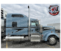 Straight Arrow Kenworth Stripe Kit