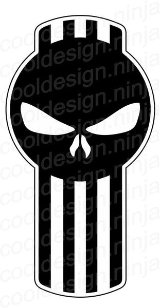 Black and White Evil Eye Emblem Skins x 3