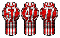 Fleet Pack Unit Number Kenworth Emblems Skins