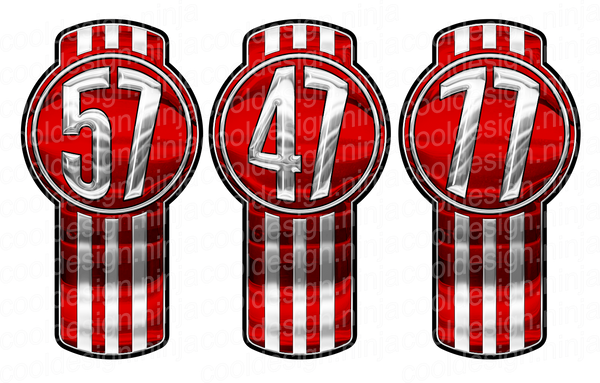 Fleet Pack Unit Number Kenworth Emblems Skins