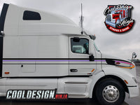 Peterbilt 579 AeroDrop Stripe Kit