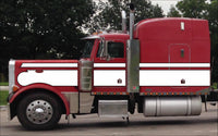 Custom 'Seminole' 379/389 Peterbilt Stripe