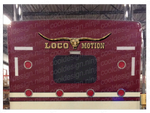 Loco Motion Bull Skull Bunk Decal 51" x 12"