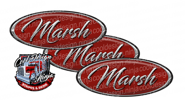 Marsh Peterbilt Emblem Skins