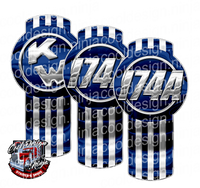 Mean Gene Blue Kenworth Emblem Skin