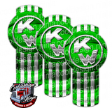 Monster Energy Green Kenworth Emblem Skin Kit