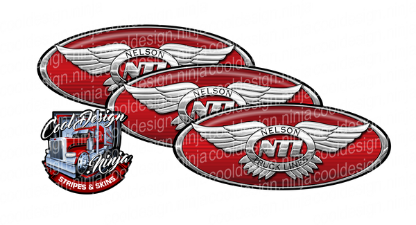 Nelson Peterbilt Emblem Skins