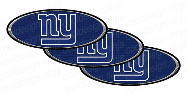 NY Giants Peterbilt Emblem Skins