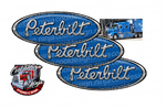 Nalco Blue Peterbilt Emblem Skins