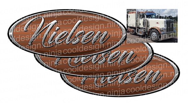 Nielsen Peterbilt Emblem Skins